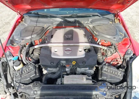 2008 Nissan 350Z Grand Touring z USA, uszkodzony, nr VIN JN1BZ34D68M701260